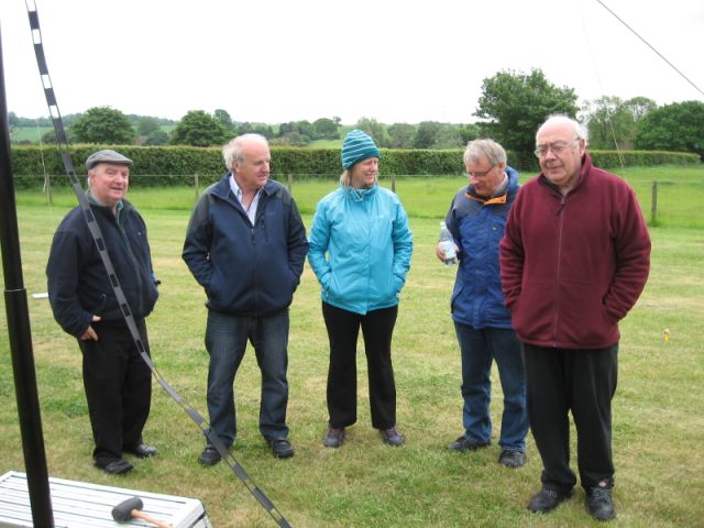 Paul G8IUG, Bob VP9LP,
          Janet VP8AIB, Tom G4BYE, Fred G0MDR